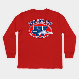 Football team Kids Long Sleeve T-Shirt